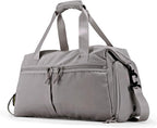 Weekender Duffel Bag with Shoe Compartment And Wet Pocket-Luggage Everyday Overnight Bag for Men and Women Travel-Carry On Gym Bag