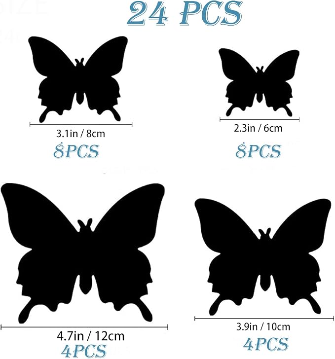 OPSEAM 3D Butterfly Wall Decor Butterfly Decorations Stickers - Image 6