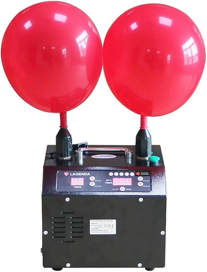Electric Balloon Inflator Pump, 1400W Dual Nozzle Blower - Image 2