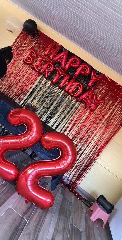 Red Number 7 Balloon 40 Inch - Image 7