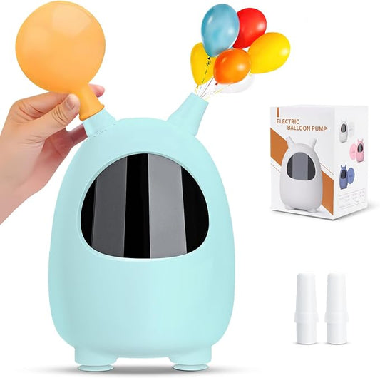 Balloon Pump Electric, SPLAKS Balloons Inflator Air Pump Portable Balloon Blower by SPLAKSCALCULATOR