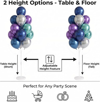 Balloon Column Stand Kit with Balloons, Base and Pole, Balloon Column Kit - Image 3