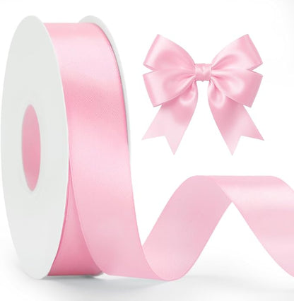 KINGLAKE Light Pink Satin Ribbon by KINGLAKE