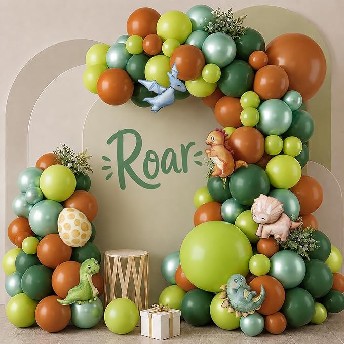 Dinosaur Balloon Arch Kit by Unknown