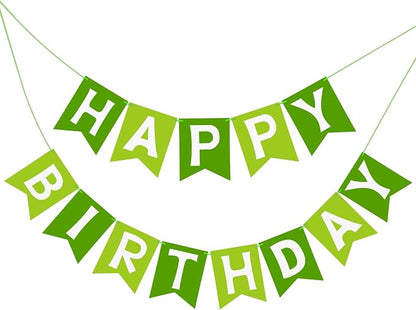 Happy Birthday Banner Birthday Party Banner NO DIY Happy Birthday Sign | by KINGLAKEGARDEN