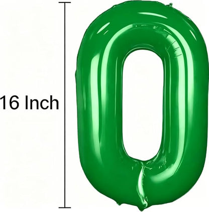 10 Pcs Number 0-9 Balloons 16 Inch Number Mylar Foil Balloons Custom Digital - Image 2