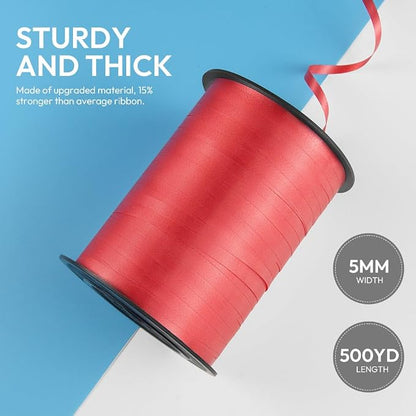 500 Yards Curling Ribbon for Gift Wrapping, 3/16" Balloon String for Christmas - Image 2