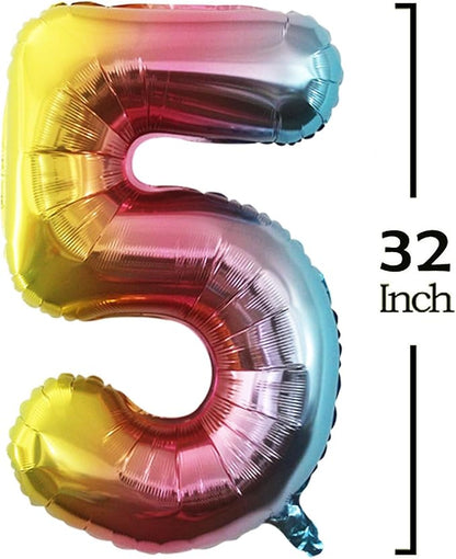 2025 Foil Number Balloons for 2025 New Year Eve Festival Party Supplies - Image 2