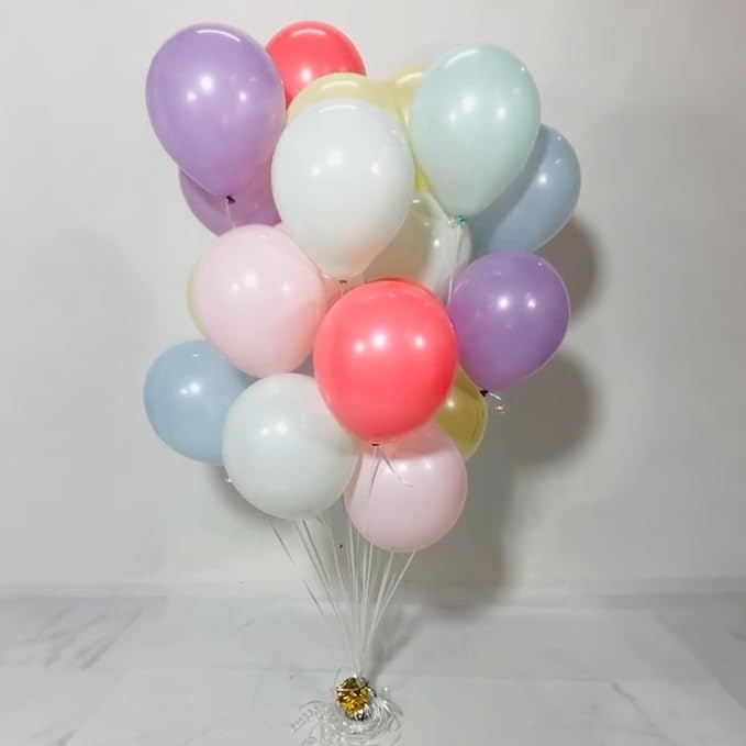 Pastel Rainbow Balloons, Colorful Balloon - Image 4