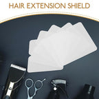 Insulation Hairpin Heat Shield Guards for Hair Extensions Scalp Protection Spacers Lightweight Glue Protector Tools for Salon and Home Use 4.33 Inch