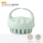 Sndyi 2 Pcs Scalp Massager Shampoo Brush, Scalp Scrubber with Soft Silicone Bristles, Scalp Exfoliator for Dandruff Removal, Scalp Massager for Hair Growth, Wet Dry Hair Brush for Scalp Care