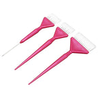 ZJchao Hair Dye Brush, Hair Color Brush Dye Applicator 3PCS with Ergonomic Handles for Dyeing, Bleaching, Treatment