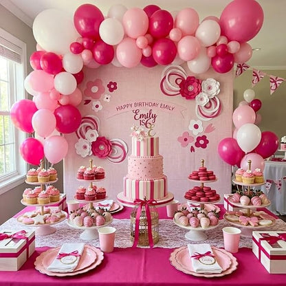 Pink and White Balloons - Image 4
