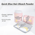 Hair Bleach Powder, Professional Lightening Bleach for Hair, Strong & Gentle Bleach Powder for Hair, Lift Up to 8 Levels, Perfect for DIY Blonde Highlights & Lightening (100g/3.53oz)