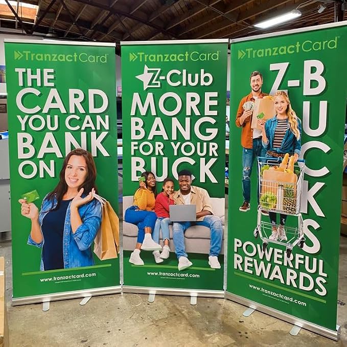 Personalized Custom Aluminum Retractable Banner 23.6''x63", Aluminum - Image 7