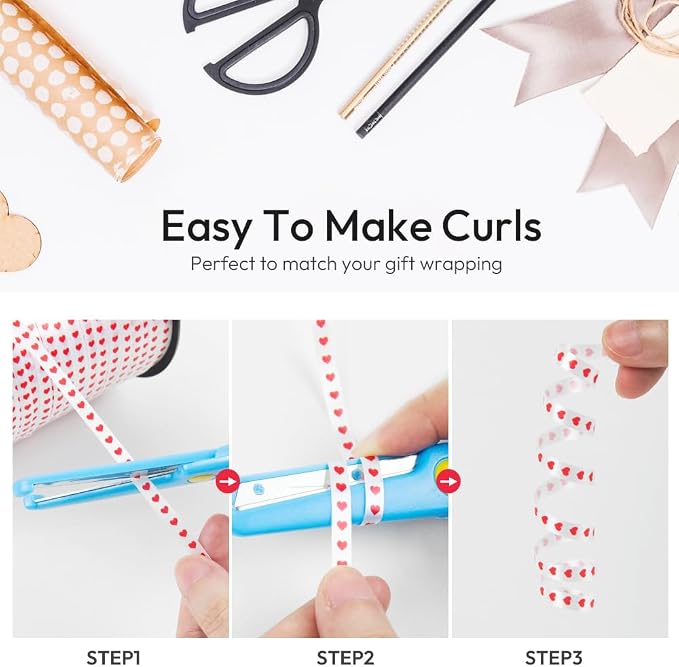 500 Yards Curling Ribbon for Gift Wrapping, 3/16" Balloon String for Christmas - Image 5