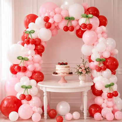 Cherry Balloon Arch Kit by Jobkoo
