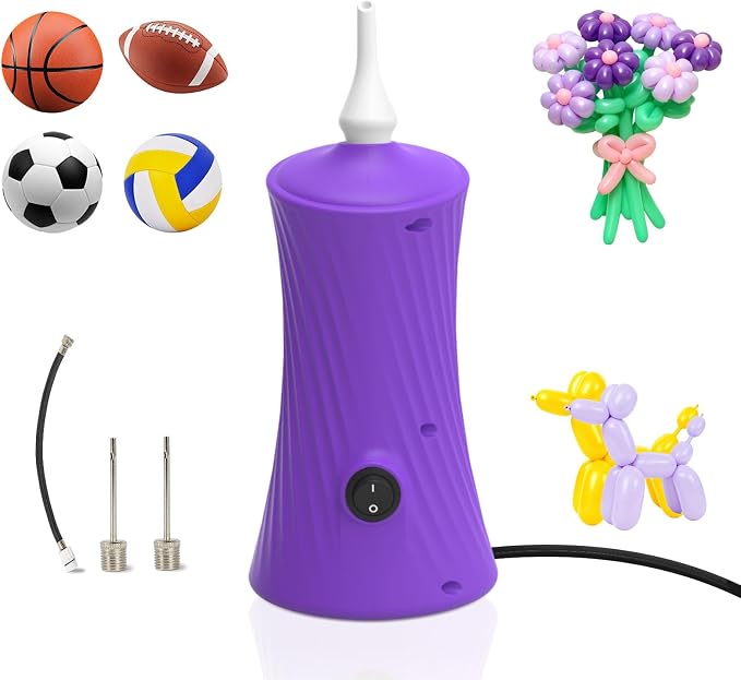 AXHJ 2-in-1 Balloon Pump Electric, Balloon Inflator by AXHJ
