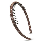 STHUAHE4PC Multicolor Protection Resin Teeth Comb Hair Hoop Hairband Headband Hair Accessories by Beauty hair (Sexy)