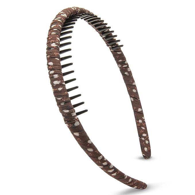 STHUAHE4PC Multicolor Protection Resin Teeth Comb Hair Hoop Hairband Headband Hair Accessories by Beauty hair (Sexy)