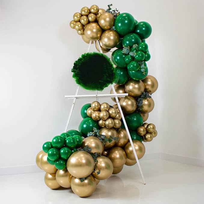 FOTIOMRG 120pcs 5 inch Dark Green Balloons | Birthday, Graduation, Baby Shower - Image 4