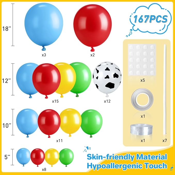 Toy Inspired Story Balloon Arch Kit - Image 2