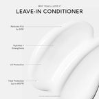 SEEN Leave-In Conditioner, Fragrance Free - Leave-In Hair Conditioner & Heat Protectant Spray- Detangles & Hydrates- Formulated without Parabens, Sulfates or Phthalate