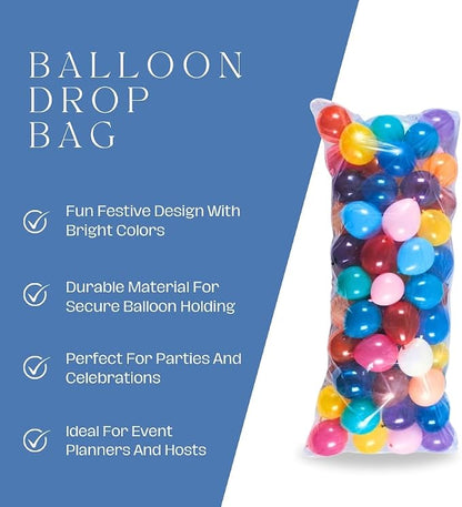 Multicolor Plastic Balloon Drop Bag - Image 6