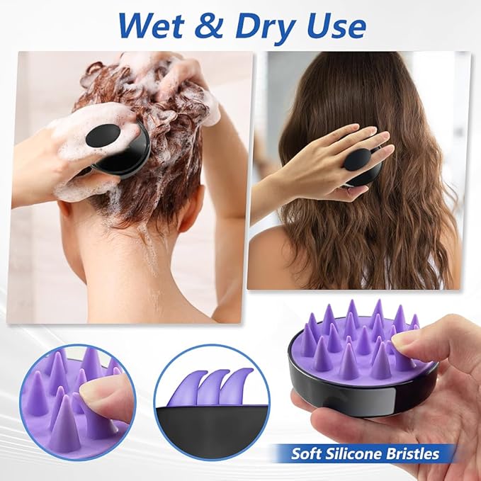 Back Scratcher Extendable with 6 Detachable Scratching Heads and Hair Scalp Massager for Itches Lotion Application Spa Adults Women Men Seniors The Disabled Baby Green
