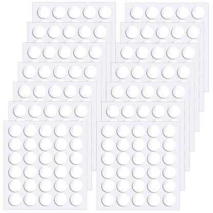 Sticky Tack, Double Sided Removable Clear Adhesive Mounting Round Reusable by Surard