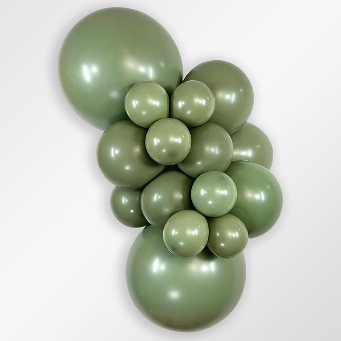 Sempertex Deluxe Eucalyptus Balloons, 18 Inch, vibrant color, ships uninflated - Image 2
