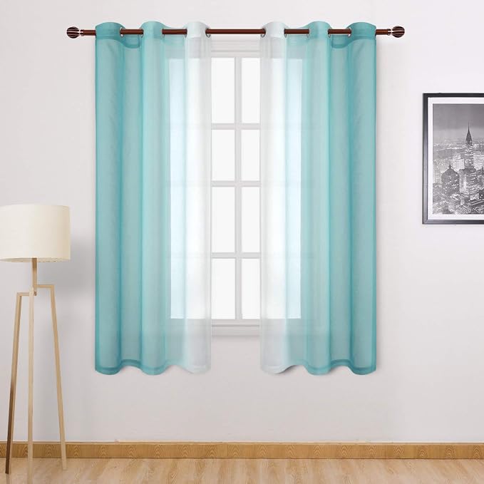 DWCN Ombre Sheer Curtains by DWCN