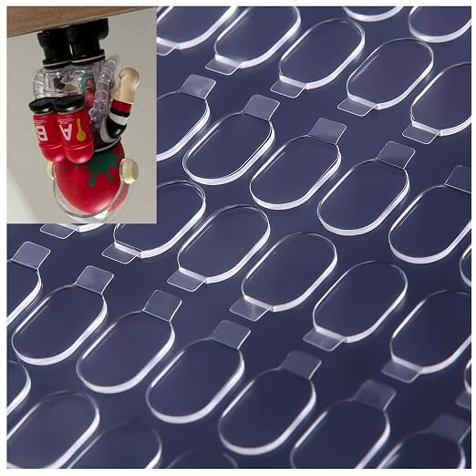 Clear Glue Dots Removable Sticky Tack, Waterproof Poster Putty Double Sided Dots by Kocymin
