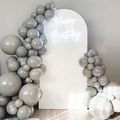 Gray Balloons 12 inch, Baby Shower, Anniversary Party Decorations - Image 6