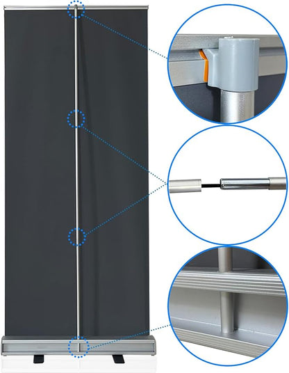 CUSTOM Retractable Banner Stand, Banners are made from curl-free fabric - Image 6