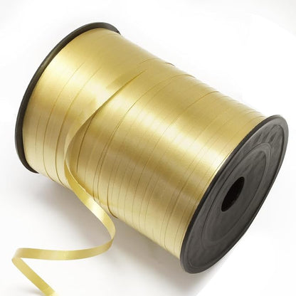 Luomorgo Gold Curling Ribbon, 500 Yards/1 Roll Balloon Ribbon | Plastic Thin by Luomorgo