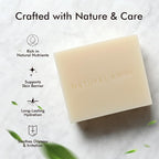 Natural Amor Beef Tallow Soap Bar 3 Pack, Handmade with Organic Grass-Fed Beef Tallow, Shea Butter, Coconut Oil, Natural Soap for Dry or Sensitive Skin Fragrance-Free, 3.5oz Each