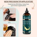 Organic Castor Oil (16oz) - Pure Castor Oil Organic Hexane Free Cold Pressed Unrefined Bottle - Natural Hair Growth Oil for Moisturizing & Healing Dry Skin - Castor Oil for Skin & Hair Treatment Oil