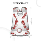 Beard Trimming Catcher Apron, Waterproof Non-Stick Grooming Bib for Shaving, Ideal for Men Dad Father’s Day, Baseball Shave Bib