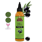 OKAY 100% Pure Natural Olive Oil for Skin & Hair - Cold Pressed Olive Oil for Skin Care, After Shower Body Moisturizer for Women & Men, Use for Massage, Hair Health - 4 Fl Oz (Pack of 1)