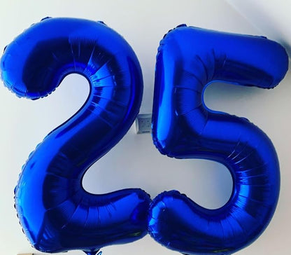 Numbers 5 Balloon 40Inch Navy Blue Balloons - Image 3