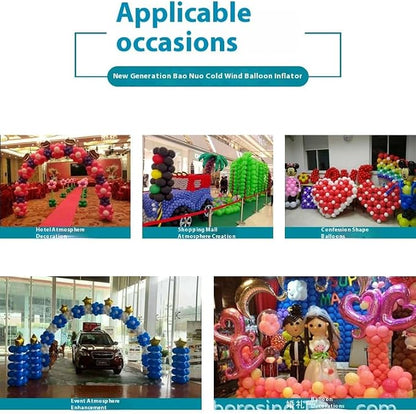 Electric Balloon Pump，800W Portable Dual Nozzle Balloon Inflator，Double-Hole - Image 7