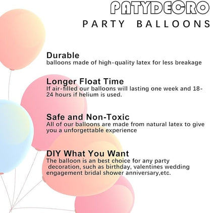 Red White Balloons Arch Kit - Image 4