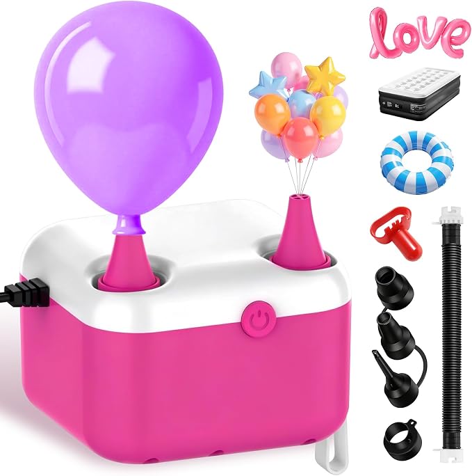 3 in 1 Balloon Pump Electric, Balloon Pump, Electric Air Pump, Quick-Fill by SenZjx