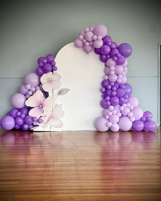 Lukiituke Purple Balloons, Bridal Showerl Decorations - Image 8