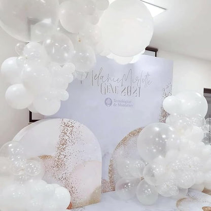 RUBFAC 135pcs Clear Balloons, Latex Transparent Balloon Different Sizes 18 12 - Image 8