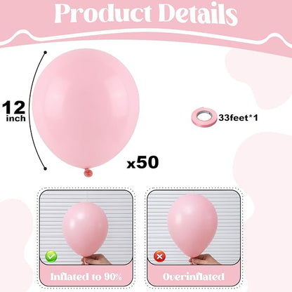 Pastel Pink Balloons - Image 3