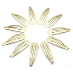 Dofash 3Cards Women's Hair Styling Set - Bobby Pins Hair Pins 60pcs+Hyper Elastics Hiar Ties 30pcs+Snap Hair Clips for Thick Hair 12pcs (Blonde)