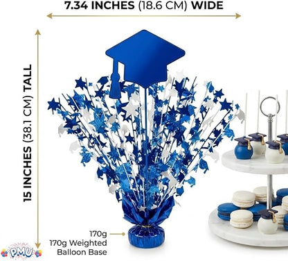 PMU Graduation Centerpieces for Table 2026, Grad Balloon Weight Centerpiece - Image 7