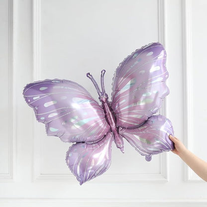 Purple Butterfly Balloons 4 Pieces - Image 9
